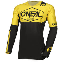 Oneal Mayhem Hexx Maglia Motocross, nero-giallo, dimensione 2XL per uomo