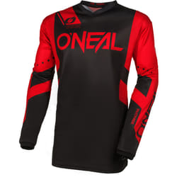 Oneal Element Racewear Maglia Motocross, nero-rosso, dimensione M per uomo