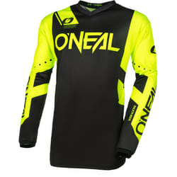 Oneal Element Racewear Maglia Motocross, nero-giallo, dimensione M per uomo