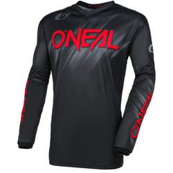 Oneal Element Voltage Maglia Motocross, nero-rosso, dimensione XL per uomo