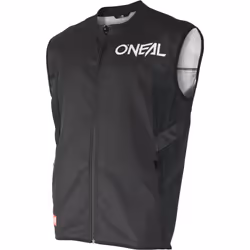 Oneal Softshell Gilet da motocross, nero, dimensione M per uomo