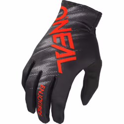 Oneal Matrix Voltage Guanti Motocross Neri/Rossi, nero-rosso, dimensione S per uomo