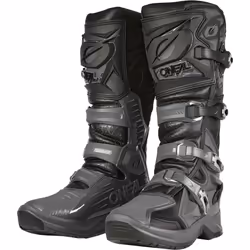 Oneal RMX Pro Stivali Motocross, nero-grigio, dimensione 39 per uomo