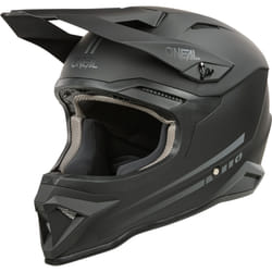 Oneal 1SRS Solid Casco da motocross, nero, dimensione S per uomo