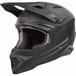 Oneal 1SRS Solid Casco da motocross, nero, dimensione L per uomo