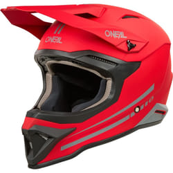 Oneal 1SRS Solid Casco da motocross, rosso, dimensione XS per uomo