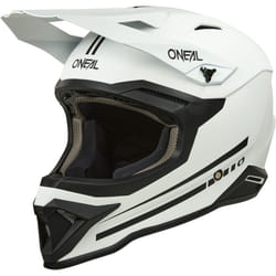 Oneal 1SRS Solid Casco da motocross, bianco, dimensione 2XL per uomo