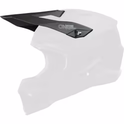 Oneal 1SRS Solid Visiera del casco, nero per uomo