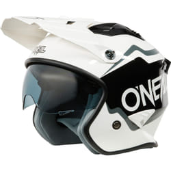 Oneal Volt Corp Casco da trial, nero-bianco, dimensione L per uomo