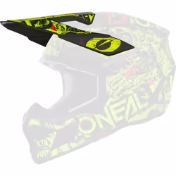 Oneal 3SRS Attack Casco per bambini Peak, multicolore