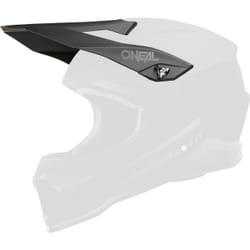 Oneal 1SRS Solid Kids Visiera del casco, nero per bambini