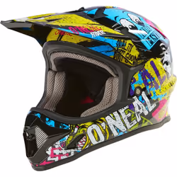 Oneal Sonus Riot Casco da discesa per bambini, multicolore, dimensione L - Vista aggiuntiva 2