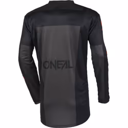 Oneal Element Racewear Maglia da motocross, nero-grigio-rosso, dimensione XL per uomo