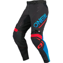 Oneal Prodigy Five Four Pantaloni da motocross, nero-rosso-blu, dimensione 38 per uomo