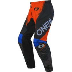 Oneal Element Shocker Pantaloni da motocross, nero-arancione, dimensione 28 per uomo