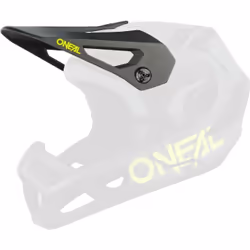 Oneal SL1 Strike Visiera del casco, nero per uomo