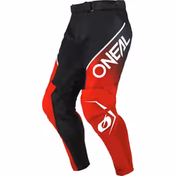 Oneal Hardwear Air Slam Pantaloni da motocross, nero-rosso, dimensione 38 per uomo