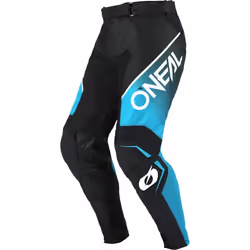 Oneal Hardwear Air Slam Pantaloni da motocross, nero-turchese, dimensione 38 per uomo