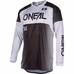 Oneal Matrix Ridewear Maglia da motocross, nero-grigio, dimensione S per uomo