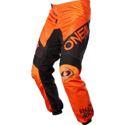 Oneal Matrix Ridewear Pantaloni da motocross, nero-arancione, dimensione 40 per uomo