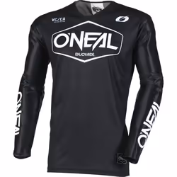 Oneal Mayhem Hexx Maglia da motocross, nero-bianco, dimensione XL per uomo