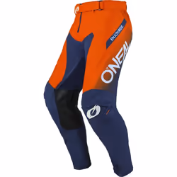 Oneal Mayhem Hexx Pantaloni da motocross, blu-arancione, dimensione 38 per uomo