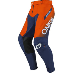 Oneal Mayhem Hexx Pantaloni da motocross, blu-arancione, dimensione 38 per uomo