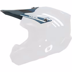 Oneal 5SRS Polyacrylite Spike Visiera del casco, bianco-turchese-blu per uomo - Vista aggiuntiva 2