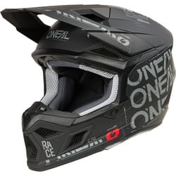 Oneal 3SRS Static Casco da motocross, nero-grigio, dimensione L per uomo