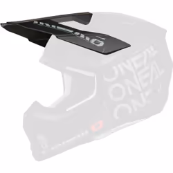 Oneal 3SRS Static Visiera del casco, nero-grigio per uomo