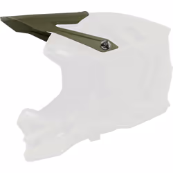Oneal Blade Polyacrylite Strike Visiera del casco, nero-verde per uomo - Vista aggiuntiva 2