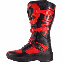 Oneal RSX Stivali da motocross, nero-rosso, dimensione 49 per uomo