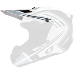 Oneal 5SRS Polyacrylite Spike Visiera del casco, nero-bianco per uomo