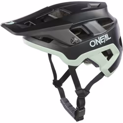Oneal Defender Solid Casco da bicicletta, nero-verde, dimensione S M per uomo