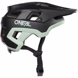 Oneal Defender Solid Casco da bicicletta, nero-verde, dimensione L XL per uomo