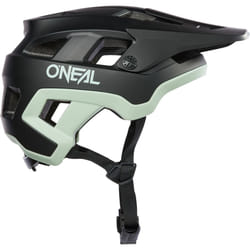 Oneal Defender Solid Casco da bicicletta, nero-verde, dimensione L XL per uomo