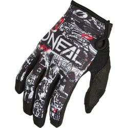 Oneal Mayhem Attack Guanti da motocross, nero-bianco, dimensione 2XL per uomo