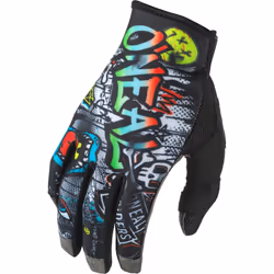 Oneal Mayhem Rancid Guanti da motocross, nero-multicolore, dimensione XL per uomo