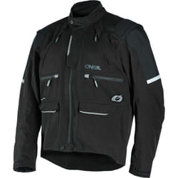 Oneal EXT Giacca da motocross, nero-grigio, dimensione L per uomo