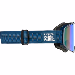 Oneal B-22 Static Occhiali da motocross, blu per uomo