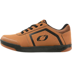 Oneal Pinned Flat Pedal V.25 Scarpe da bicicletta, nero-marrone, dimensione 43 per uomo