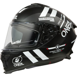 Oneal Challenger Warhawk V.25 Casco, nero-bianco-rosso, dimensione 2XL per uomo