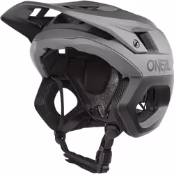 Oneal Trapper Solid Casco da bicicletta, nero-grigio, dimensione XL 2XL per uomo