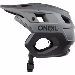 Oneal Trapper Solid Casco da bicicletta, nero-grigio, dimensione XL 2XL per uomo