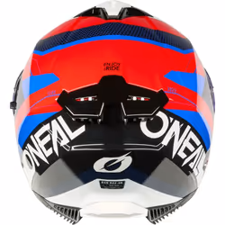 Oneal Challenger EXO V.25 Casco, bianco-rosso-blu, dimensione S per uomo
