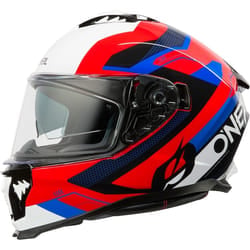 Oneal Challenger EXO V.25 Casco, bianco-rosso-blu, dimensione L per uomo