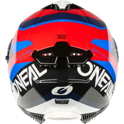 Oneal Challenger EXO V.25 Casco, bianco-rosso-blu, dimensione XL per uomo