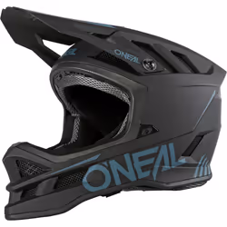 Oneal Blade Polyacrylite Solid Casco da discesa, nero, dimensione L per uomo