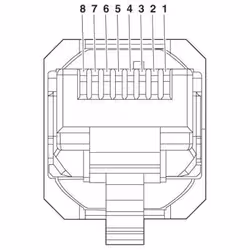 Phoenix Contact VS-08-RJ45-5-Q / IP20 RJ-45 Grigio - Vista aggiuntiva 3