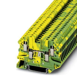 Phoenix Contact 3044568 morsettiera 4 Giallo, Verde